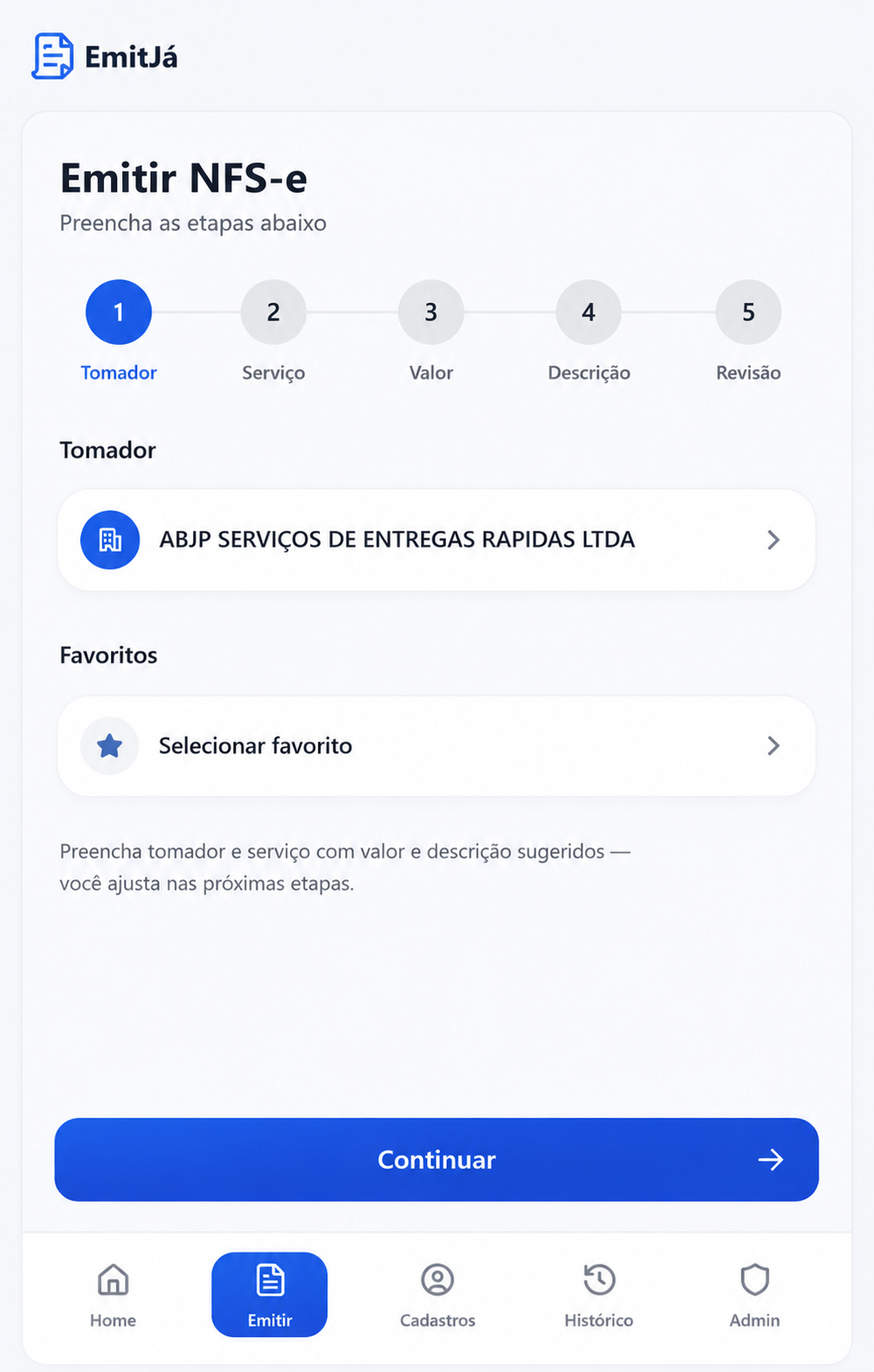 Fluxo simples